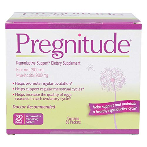 Pregnitude Reproductive Support Supplement - 2 Boxes, 60 packets in each box
