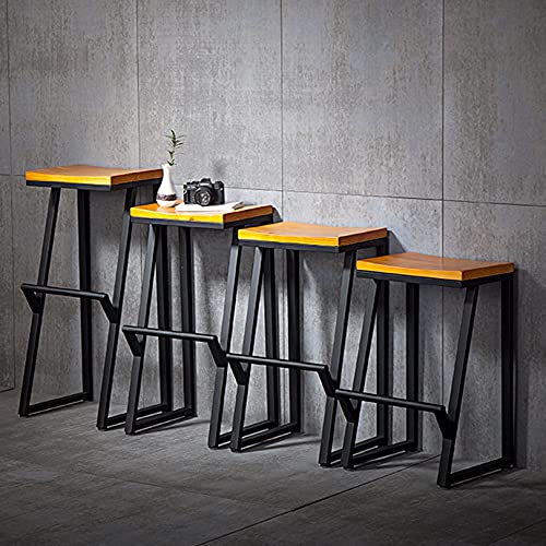 Tabourets de bar cuisine ensemble de 2 chaises de bar salon style rustique