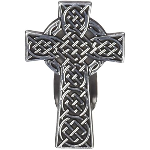 Cathedral Art (Abbey & CA Gift Auto Visor Clip, Celtic Cross, Silver Cover