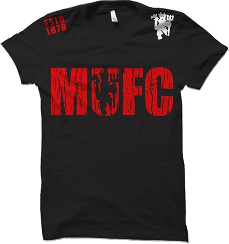 MUFC Manchester United - Camiseta de algodón para fútbol americano .1878
