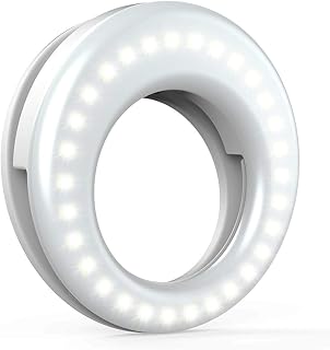 Mabron White Color Selfie Ring Light with 3 Modes and 36 LED for Mobile Phone Photos, Tablet, Android, Smart Phones, Lapto... Price In India