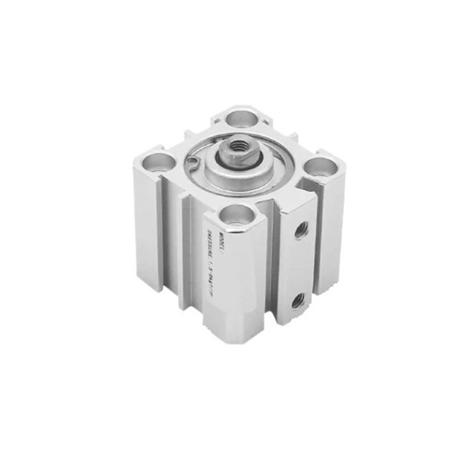 Cylindre pneumatique compact double effet alu 50mm à haute rigidité