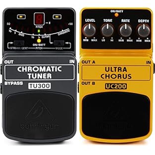 Product 1: Gives you 7 different tuning modes including Regular, Flat, Double Flat and Chromatic mode Product 1: Precise 7-segment LED and 11-point Stream Meter guarantee accurate tuning Product 1: Reference tone adjustable from 438 Hz to 447 Hz Prod...