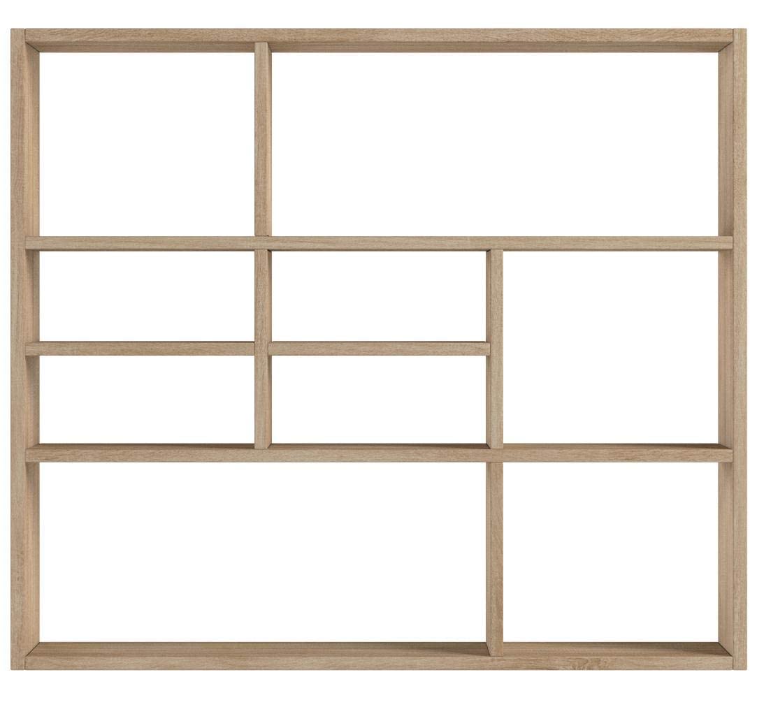 Ayhao2 Étagère murale Chêne marron 90x16x78 cm Bois d'ingénierie 60299
