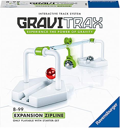 Ravensburger Gravitrax Zipline Accessory - Marble Run And Stem Toy For Boys And Girls Age 8 And Up - Expansion For 2019 Toy Of The Year Finalist Gravitrax #TOP6