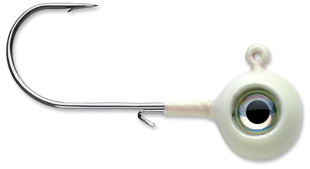 Amazon.com: VMC Neon Moon Eye Jig 1/32 Glow, Multi, One Size