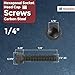 Kozelo 20pcs Socket Head Cap Screws - [1/4