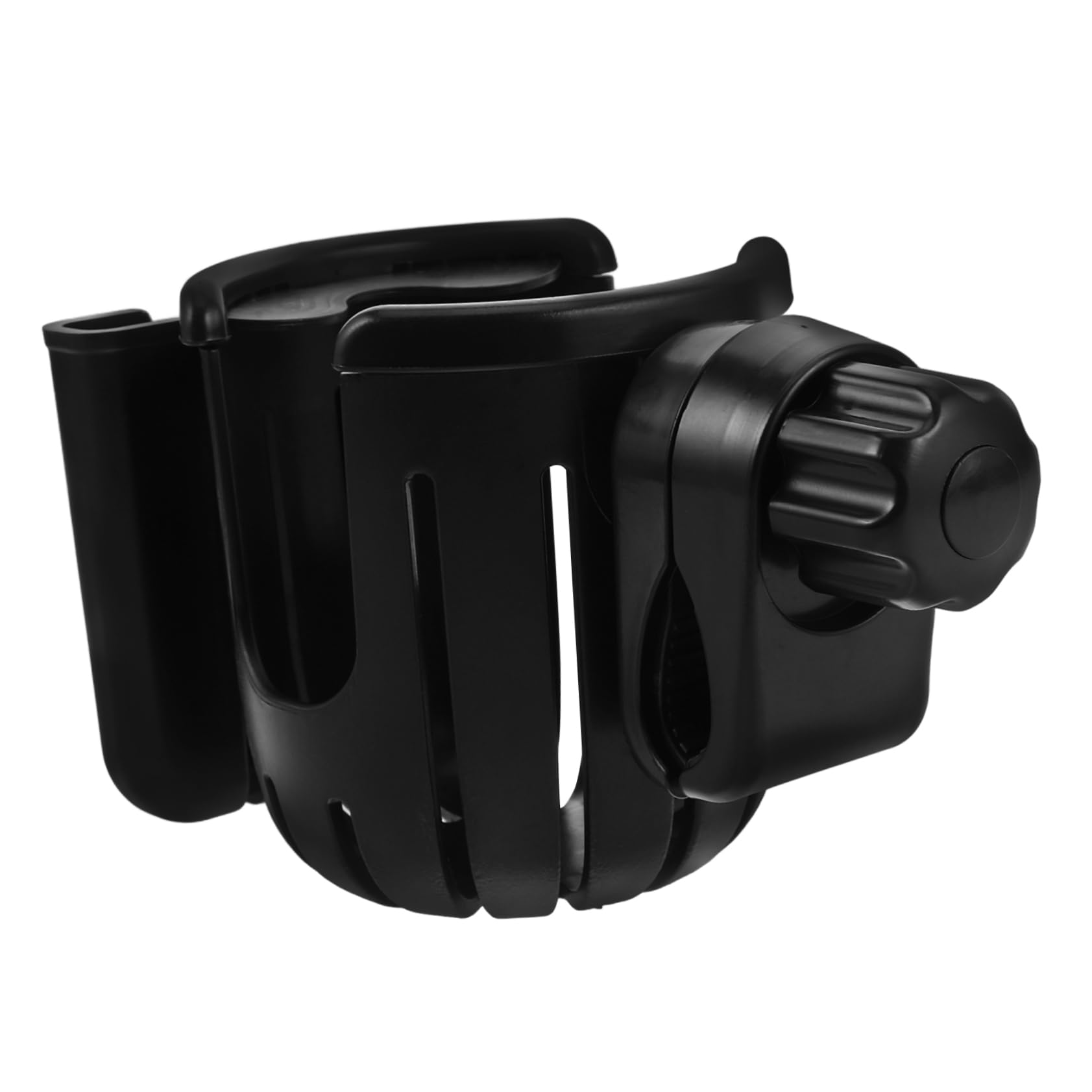 COSMEVIVI Universal 2-in- and Phone Holder for Stroller Bike Wheelchair Outdoor Cup Holder