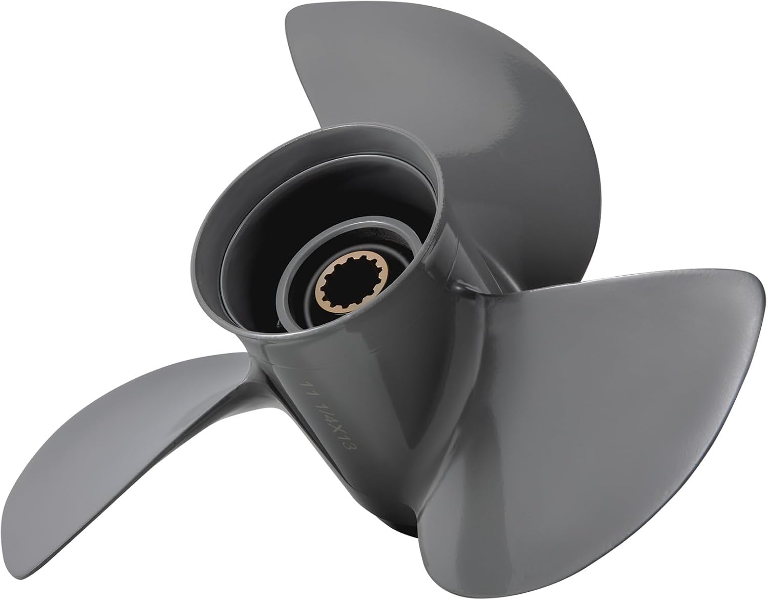 11 1/4 X 13 Upgrade OEM 58130-ZV5-000ZA Outboard Boat Propeller fit Honda Engines 35-60HP 13 Spline Tooth 11.25x13 Aluminum 3 Blades RH