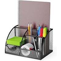 Detectalia Organizador de Escritorio y Portalápices con Cajón de