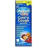 Hylands Nighttime Cold and Cough Liquid 4 Kids, 4 Ounce -- 2 per case.