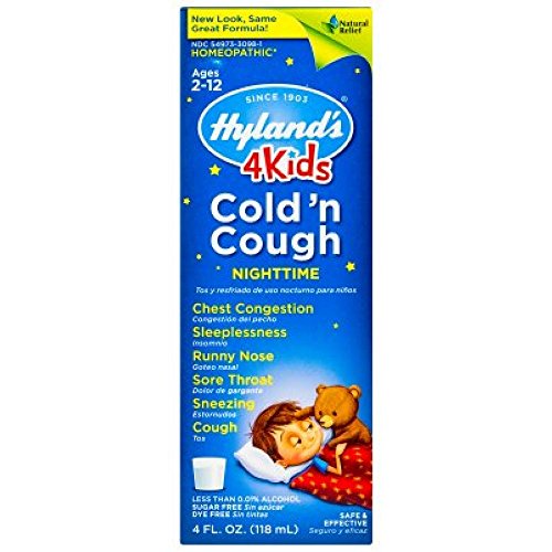 Hylands Homeopathic: Nighttime Cold N'Cough 4 Kids, 4 oz (2 pack)