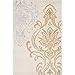 Surya CAN-1982 Modern Classics Candice Olson Designer Hand Tufted Rug, 5 by 8-Feet, Winter White
