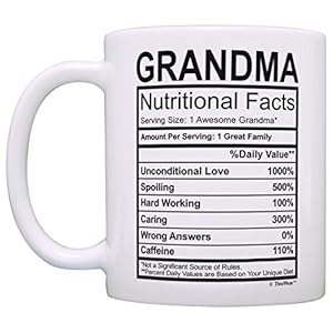 Thisweargrandparentannouncementgiftsgrandmagrandpanutritionfacts2pack11ozceramiccoffeemugset Urban Country Home Decor Thiswear grandparent announcement gifts grandma grandpa nutrition facts 2 pack 11oz ceramic coffee mug set urban country home decor