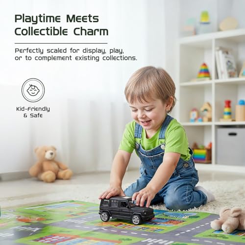 Image of Amazon Brand - Metal Die Cast 1:37 G Wag | Black | Collectible & Durable