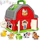 Toddler Toys for 1 2 3 Year Old Boys Girls, Upgraded Musical...