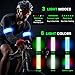 Light Up LED Armband for Running Walking at Night,Reflective Arm Bands for Runners,Rechargeable Jogging Lights,High Visibility Night Running Safety Gear Adjustable Running Women Men Kids (Green)