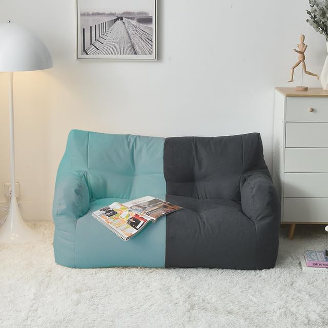 Creativo Piccolo Divano Lazy Bean Bag Divano Doppio Balcone Camera da Letto Soggiorno Decorazione Noleggio Tatami Due Posti (Senza Stucco)