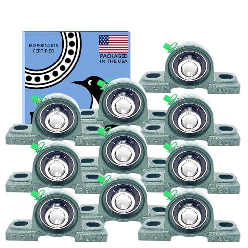 PGN UCP204-12 (10 Pack) Pillow Block Bearing - 3/4" Bore Self-Aligning