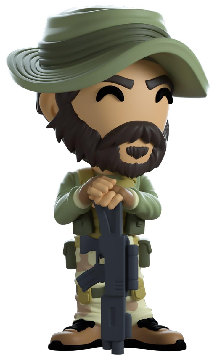 You Tooz Captain Price Figurine en Vinyle de 11,9 cm, Collection Call of Duty Captain Price, Vert, Marron