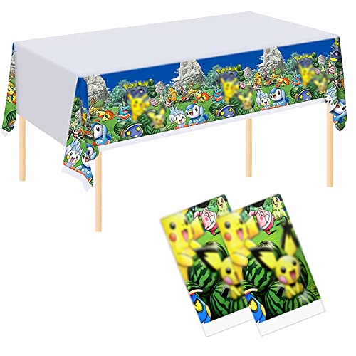 PsychoTex 2 Pezzi Tovaglie Plastica 180 X 108 Cm,Tovaglia per...