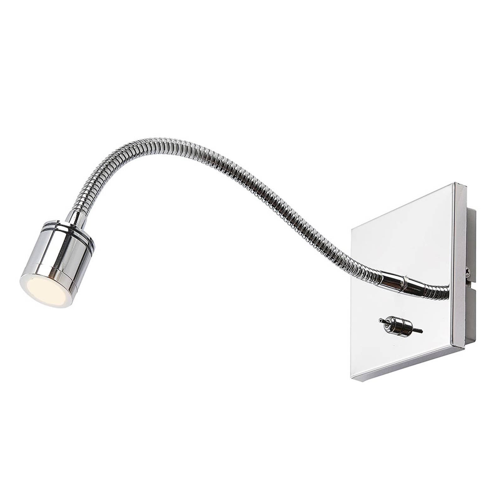 Lindby LED Wall Light Berfin (Modern) in Silver Made of Metal for e.g. Bedroom (1 Light Source,) from wall Lighting, lamp