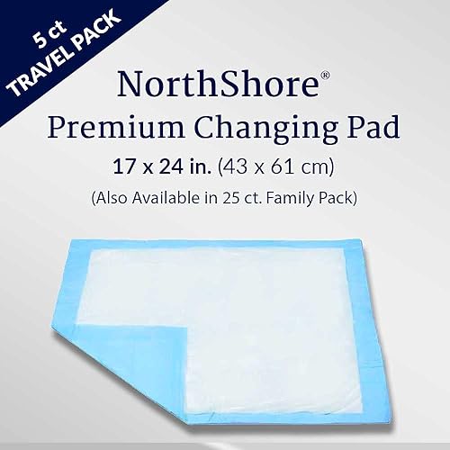 Miniatura 3 de NorthShore Cambiador de bebé acolchado premium, 5 unidades, caso60 (125s)