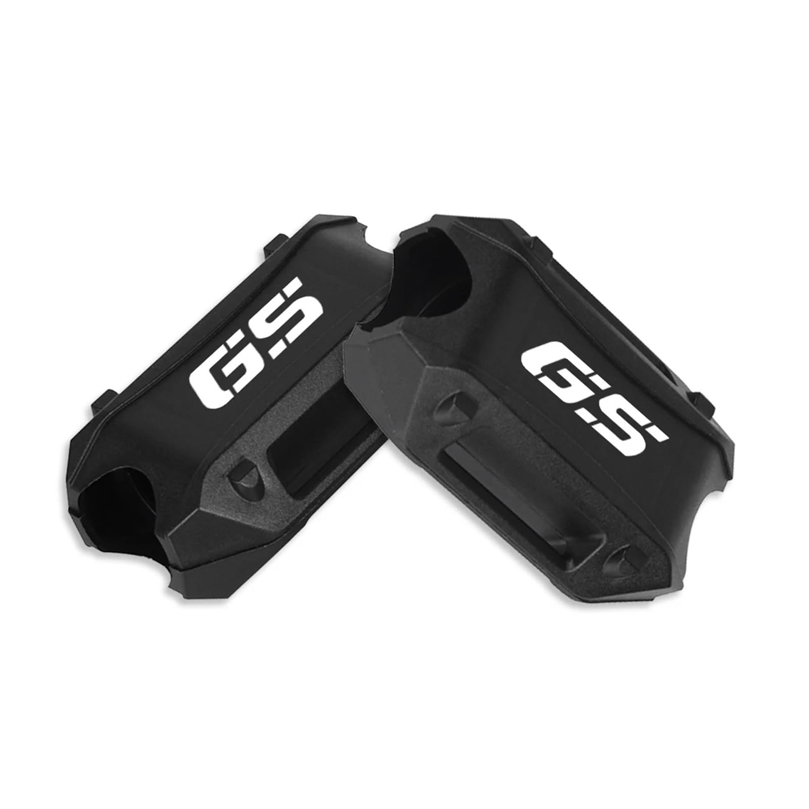 Yessetry Barre De Protection Moteur Moto 25 Mm - Protection Modifiée Noir - Compatible BMW R1200GS