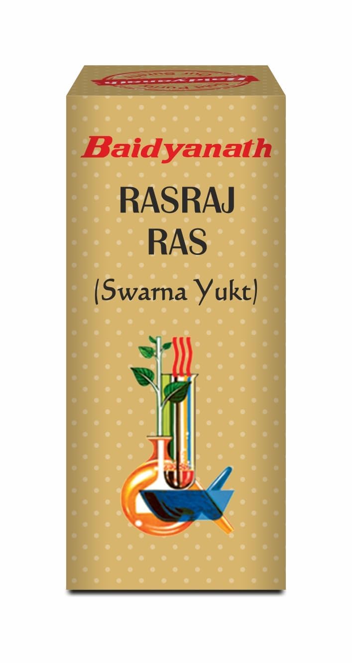 Baidyanath Jhansi Rasraj Ras Gold, 25 Tablets