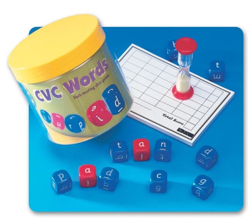 LDAShake N' Race CVC - boggle Jr. Age 3+ / shaken race cvc word own jar