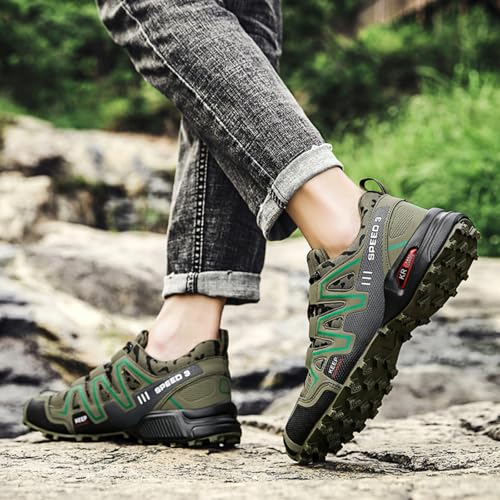 Men's Camo - Print Hiking Sneakers, Durable Outdoor Sports Shoes - Ideal for Mountain Trails, Wilderness Adventures & Daily Commutes4