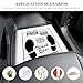 SHMZK 50 PCS Car Paper Floor Mats, 16 x 20 Inch Disposable Floor Mat Temporary Car Floor Protector, Waterproof Kraft Paper Floor Pad Automotive Mat Covers for Detailing Detail Wash (White)