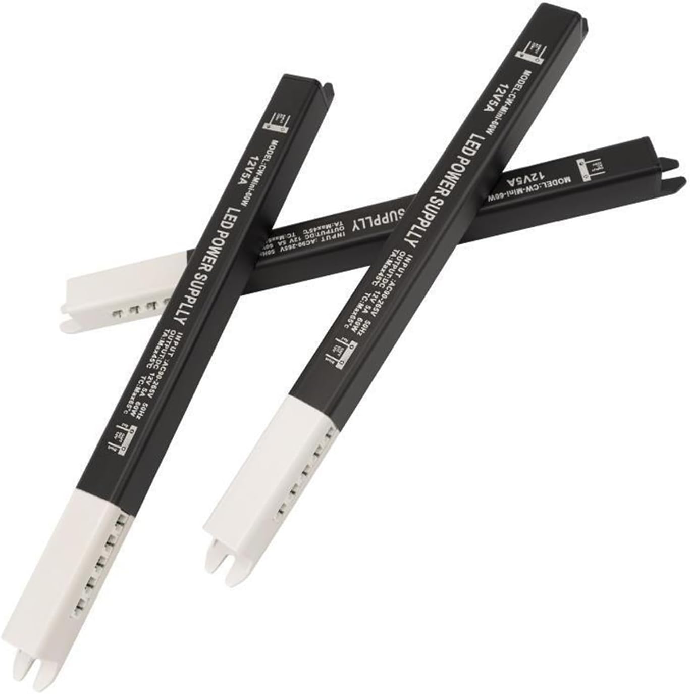 Mini Wardrobe Cabinet Light Dedicated Power Supply Constant Voltage line Interface Transformer Exhibition Wine Cabinet Layer Light Strip(DC12V-36W-1m Power Cord)