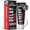 Delay Cream for Men - Long Lasting Performance Desensitized Cream for Men - Enhance Control & Reduce Sensitivity – Acting Numbing Formula Last Longer & Stay Hard – Retardantes para Caballeros - 1oz