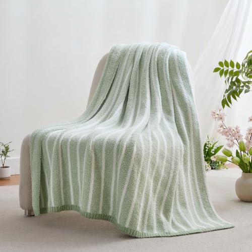 Image of Snuggle Sac Ultra Soft Throw Blanket, Sage Green, 50 inchx60 inch