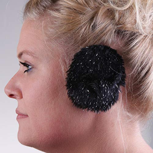 Earbags Ohrenwärmer Fashion, Kunstfell Glitter, M