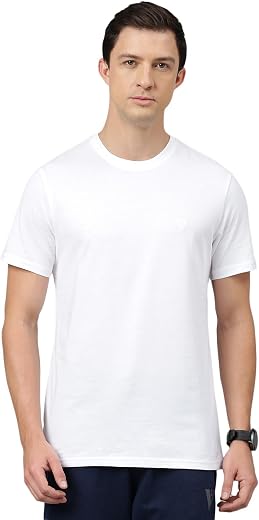 Van Heusen Men’s Crew Neck T-Shirt – Soft & Breathable Cotton | Regular Fit | Comfortable Everyday Casual Wear | Short Sle...
