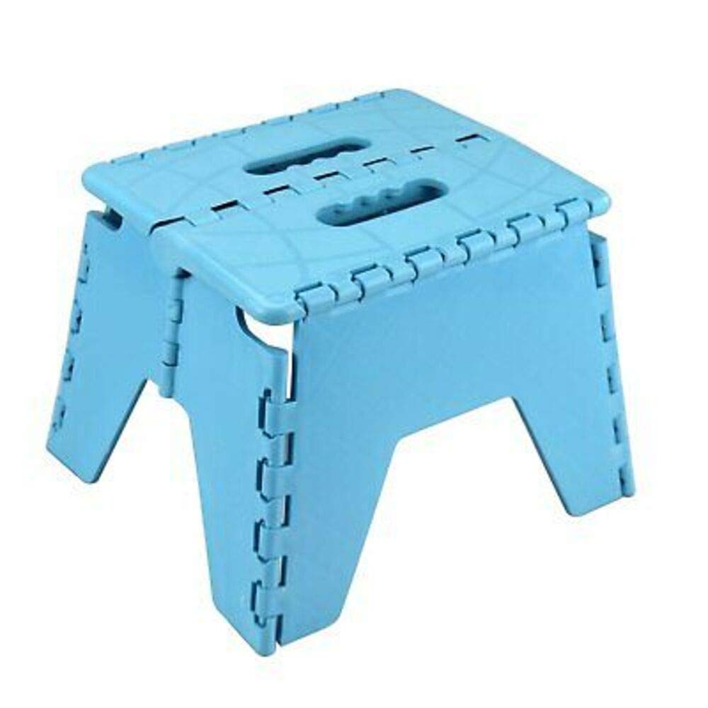 Fowok Black Easy Step Handy Stool, Standing, Sitting, Fold Flat