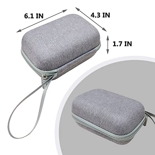 Xegimor Photo Printer Case Compatible With Liene 2X3″Mini Portable Instant Photo Printer, Carrying Case Compatible With Liene Photo Printer Storage Accessories(Only Case) (Grey) #TOP3