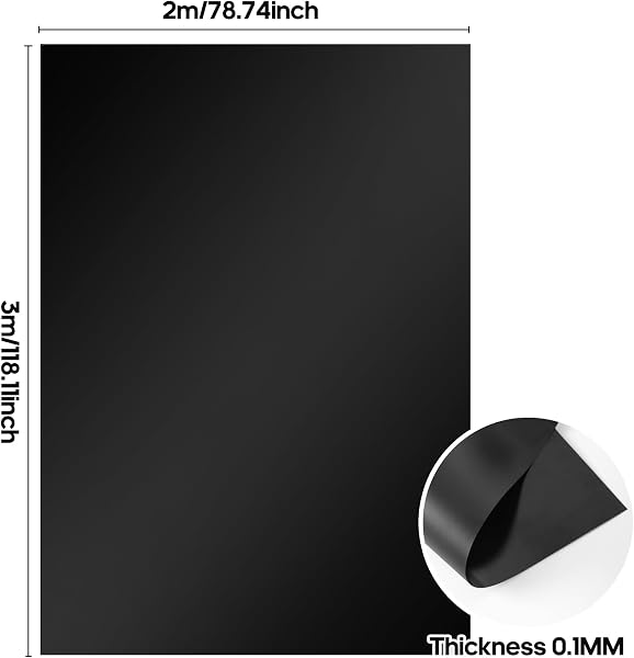 Liner de Bassin pour à Poissons, Bâches Souples pour Bassin, Doublure à Membrane préformée pour Jardinage de Piscine 3 x 2m x 0.1mm - 2