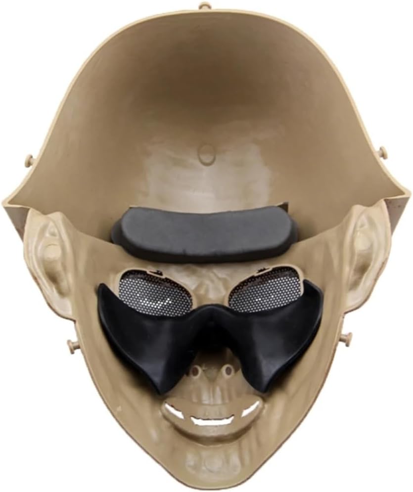 Skull Military Army Tactical Full Face Mask Mesh Wargame Airsoft Paintball Cosplay Holloween Masks