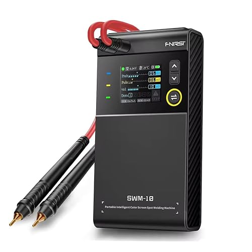 Image of SWM-10 Portable Double Pulse Spot Welder, 0.1mm to 0.25mm Material Iron/Stainless Steel/Nickel Strip for 18650 Battery Pack