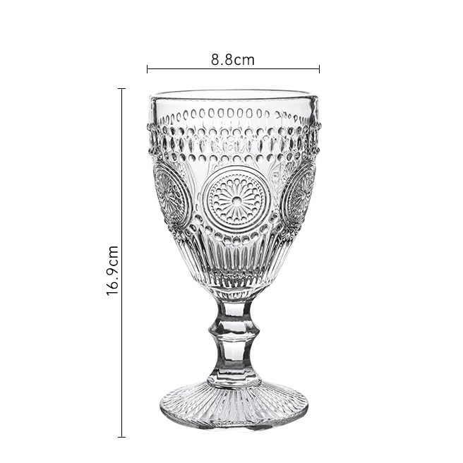 Szklane szklanki o pojemności 300 ml, ze wzorem słonecznika, eleganckie szklanki do wody, soku, kawy, kuchni, baru, szklanki do picia