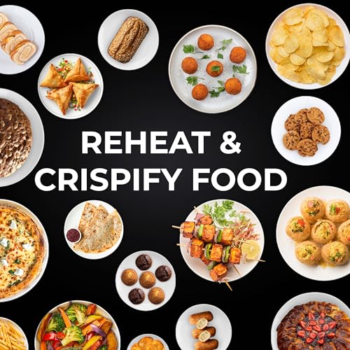 Image of Pigeon 20L Nano Wave Solo Microwave Oven | 700 Watts | 5 power levels (Re-Heat, Pop, Cook, Steam, Defrost - SKSMWO20L) | Black