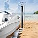 Soundforge Grade Boat Trailer Guide Adjustable Design Heavy Duty Galvanized Steel Adjustable Post with PVC Sleeves for Ski Boat,Fishing Boat (40