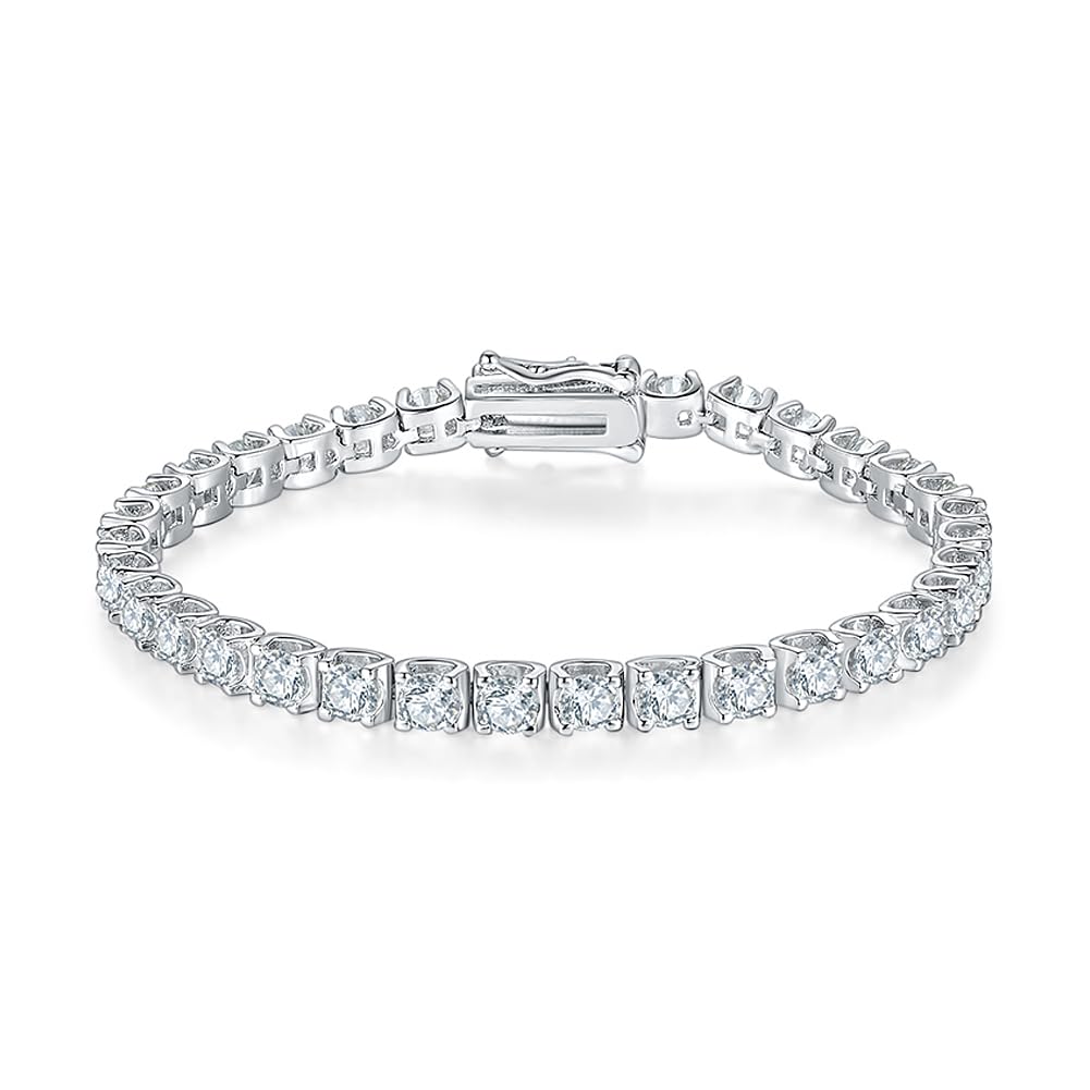 2-6.5mm Moissanite Tennis Bracelet for Women mens Bracelets Gifts Diamond Tennis Bracelet Gifts