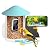 NETVUE by Birdfy Smart Bird Feeder with Camera – AI Identifies Birds Species 2MP Night Vision & App Alerts, 2.4Ghz Wi-Fi Connect IP65 Weatherproof Bird Camera-Gift for Backyard BirdWatchers, Blue
