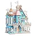 Puzzle 3D Casa delle bambole per bambini, Puzzle 3D Casa delle bambole per ragazze - Giocattoli educativi di carta per giochi Natale Compleanno Regali di Pasqua, facile da montare ,174 pezzi