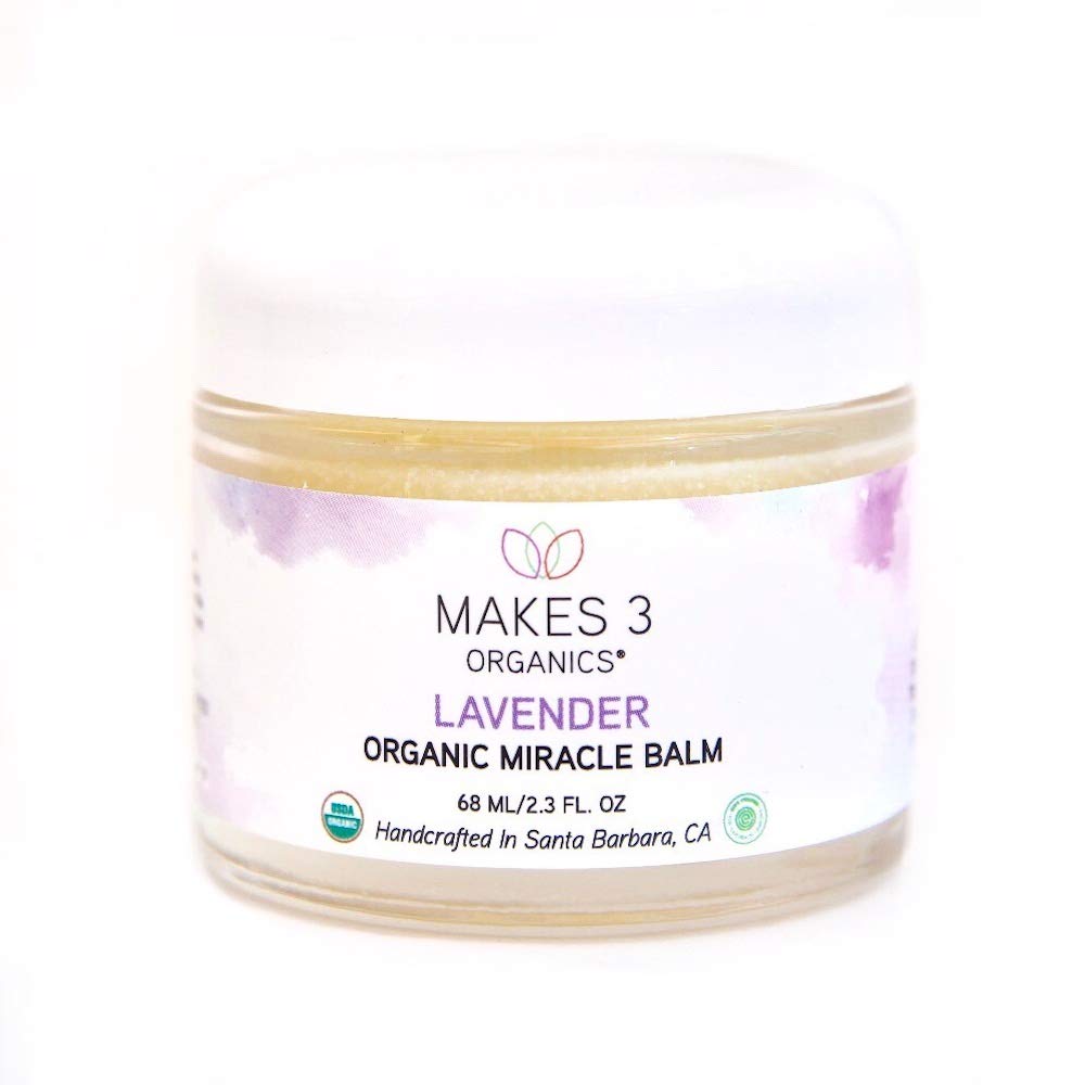 Makes 3 OrganicsMakes 3 lavender miracle balm - 2.3 Ounce ., 2.3 Ounce