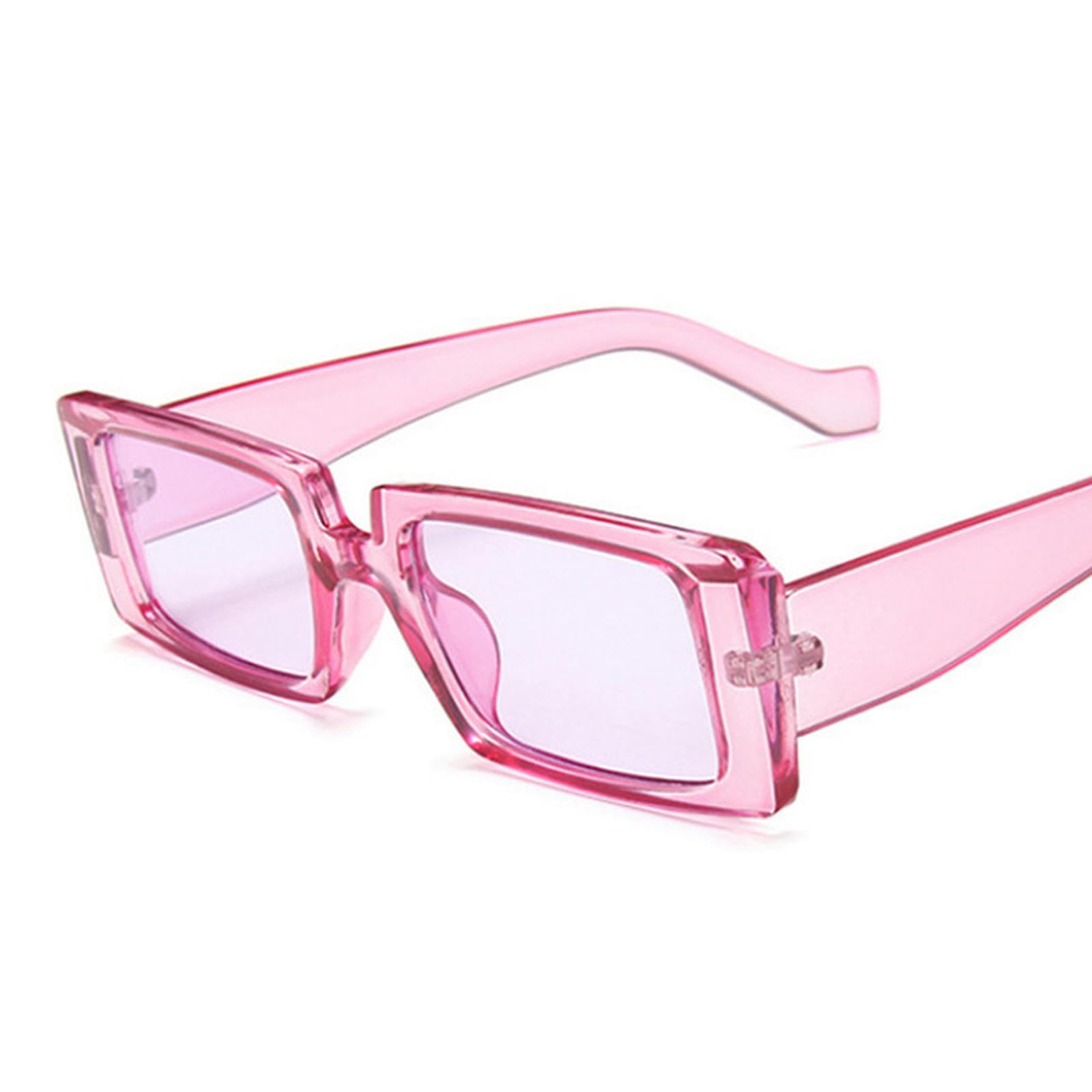 NOGRAX Okulary Moda Kwadratowe Okulary Przeciwsłoneczne Kobieta Lustro Damskie Okulary Przeciwsłoneczne Retro Cukierkowe Kolory Mała Ramka Podróże
